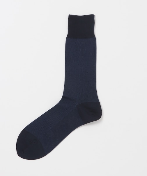 LIFE STYLE TAILOR　バーズアイドレスソックス