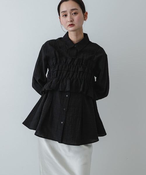 シャーリングビスチェセットシャツ｜アーバンリサーチの通販｜&mall