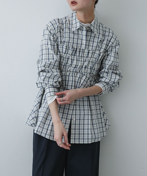 シャーリングビスチェセットシャツ｜アーバンリサーチの通販｜&mall