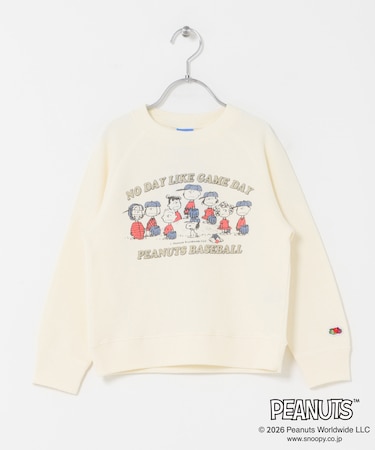 『別注』FRUIT OF THE LOOM×DOORS　甘編み裏毛スウェット(KIDS)