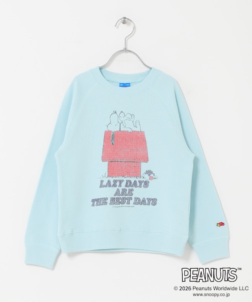 『別注』FRUIT OF THE LOOM×DOORS 甘編み裏毛スウェット(KIDS)