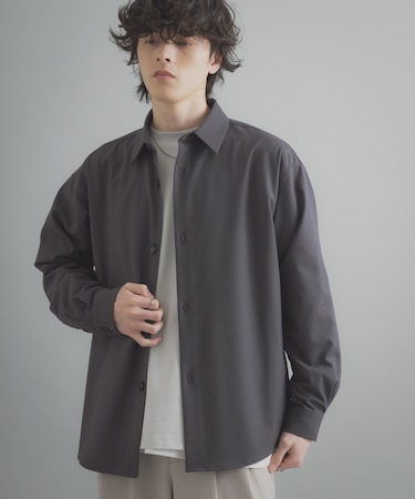 『イージーケア』カラールーズシャツ