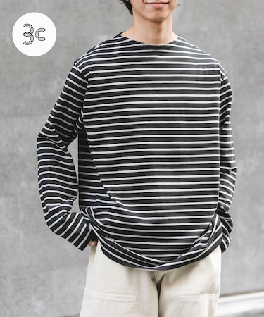 FORK&SPOON　ボートネックボーダー