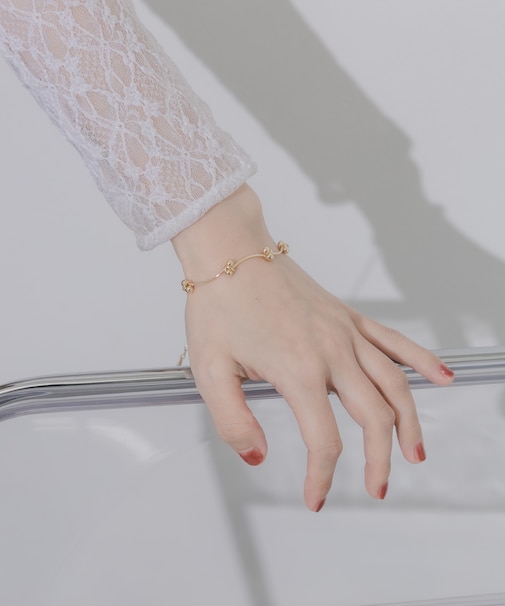 メタルバーラインブレスレット