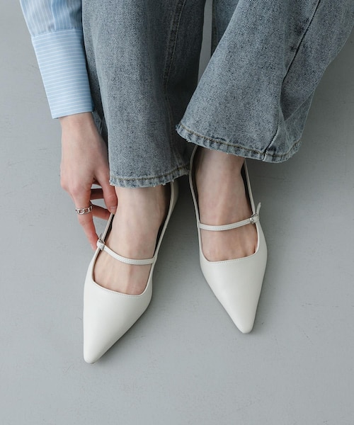 抗菌』ポインテッドフラットパンプス｜アーバンリサーチの通販｜&mall