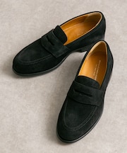 LIFE STYLE TAILOR　マルチスペックスエードコインローファー