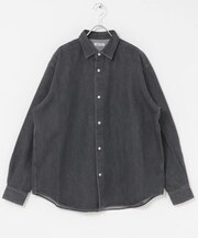 FORK&SPOON　ペーパーデニムシャツ