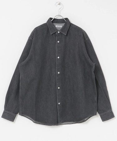 FORK&SPOON　ペーパーデニムシャツ