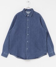 FORK&SPOON　ペーパーデニムシャツ
