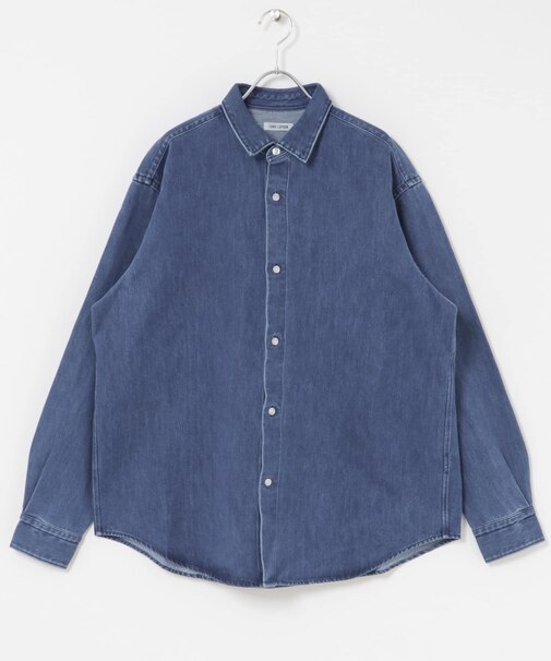 FORK&SPOON　ペーパーデニムシャツ
