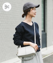 『UR TECH Renew Knit』Vネックプルオーバー