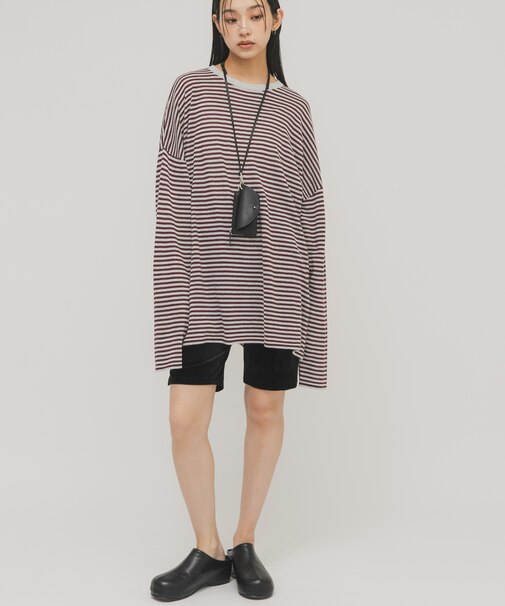 シアーボーダールーズニット