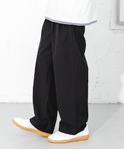 ダブルタックワイドパンツ