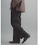 ダブルタックワイドパンツ