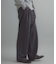 ダブルタックワイドパンツ