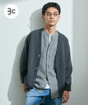 『UR TECH Renew Knit』Vネックカーディガン