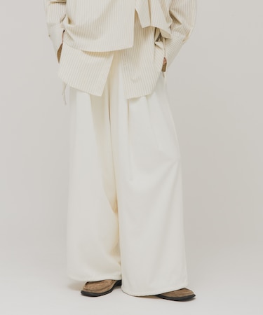 ピーチスキンWIDEパンツ