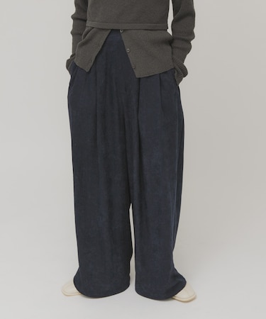 ピーチスキンWIDEパンツ