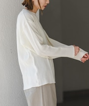 FORK&SPOON メッシュロングスリーブプルオーバー