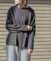 FORK&SPOON　メッシュロングスリーブプルオーバー