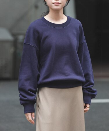 FORK&SPOON　コクーンスウェット