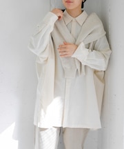 FORK&SPOON　ビッグシャンブレーシャツ