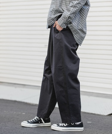 FORK&SPOON コットンツイルカーブパンツ