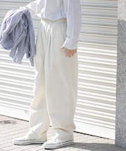 FORK&SPOON コットンツイルカーブパンツ