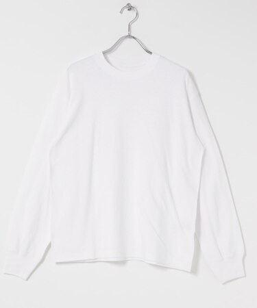 FORK&SPOON　リサイクルコットンロングスリーブTシャツ