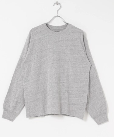 FORK&SPOON　リサイクルコットンロングスリーブTシャツ