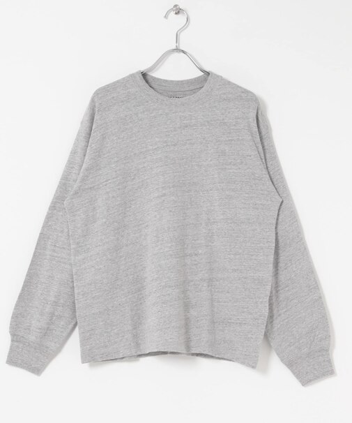 FORK&SPOON　リサイクルコットンロングスリーブTシャツ