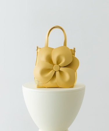 フラワーモチーフシアーバッグ