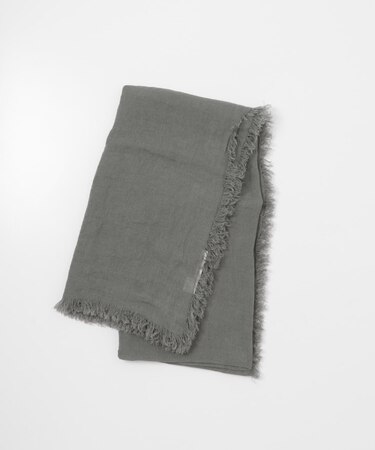 ASAUCE MELER　フランダース産リネンガーゼストール