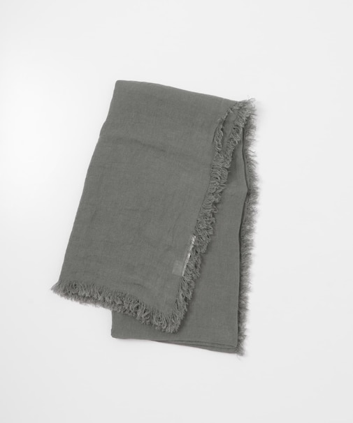 ASAUCE MELER　フランダース産リネンガーゼストール