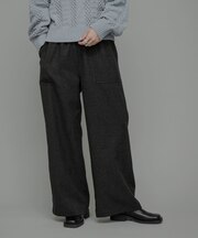 デニムライクアソートベイカーイージーパンツ