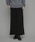 裏起毛スウェットナロースカート