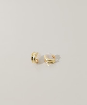 メタルカーブラインイヤリング