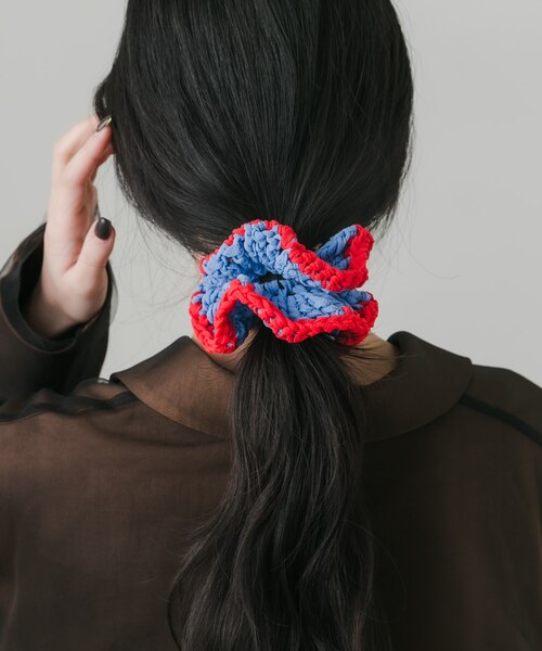 heyep F Leather Piercing Scrunchie｜アーバンリサーチの通販｜&mall