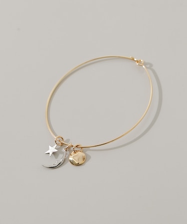 ミックスチャームバングル