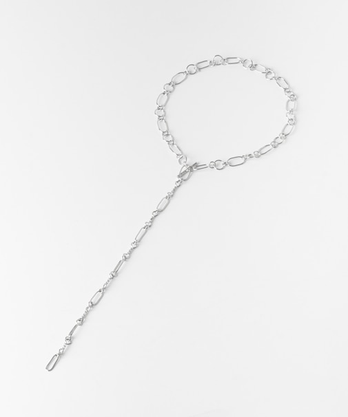 ミックスチェーンYネックレス