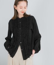 『WEB限定』フロントフリルデザインブラウス