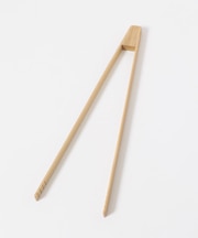 虎斑竹専門店 竹虎 無塗装竹料理トング 30cm