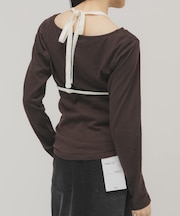 バイカラービスチェSETトップス