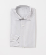 LIFE STYLE TAILOR　セミワイドストライプシャツ