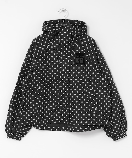 GANNI　FLYWEIGHT NYLON JACKET