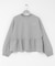 GANNI　ISOLI CREWNECK PEPLUM