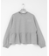 GANNI　ISOLI CREWNECK PEPLUM