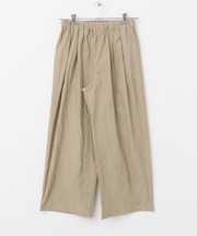 コットン2タックパンツ