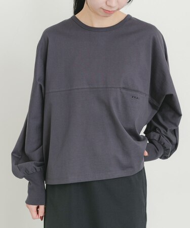 スプリットドルマンカットソー