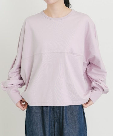 スプリットドルマンカットソー